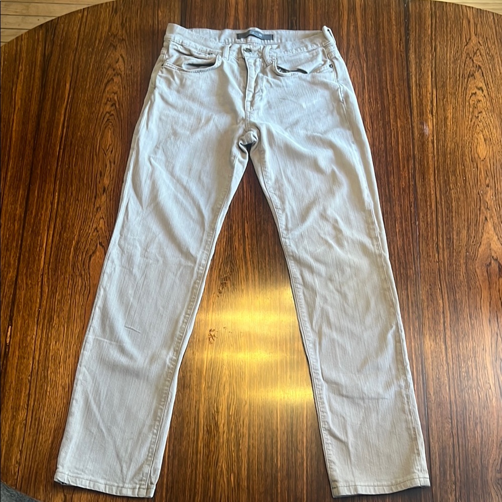 Joe's Jeans - Gray Straight-Leg Denim